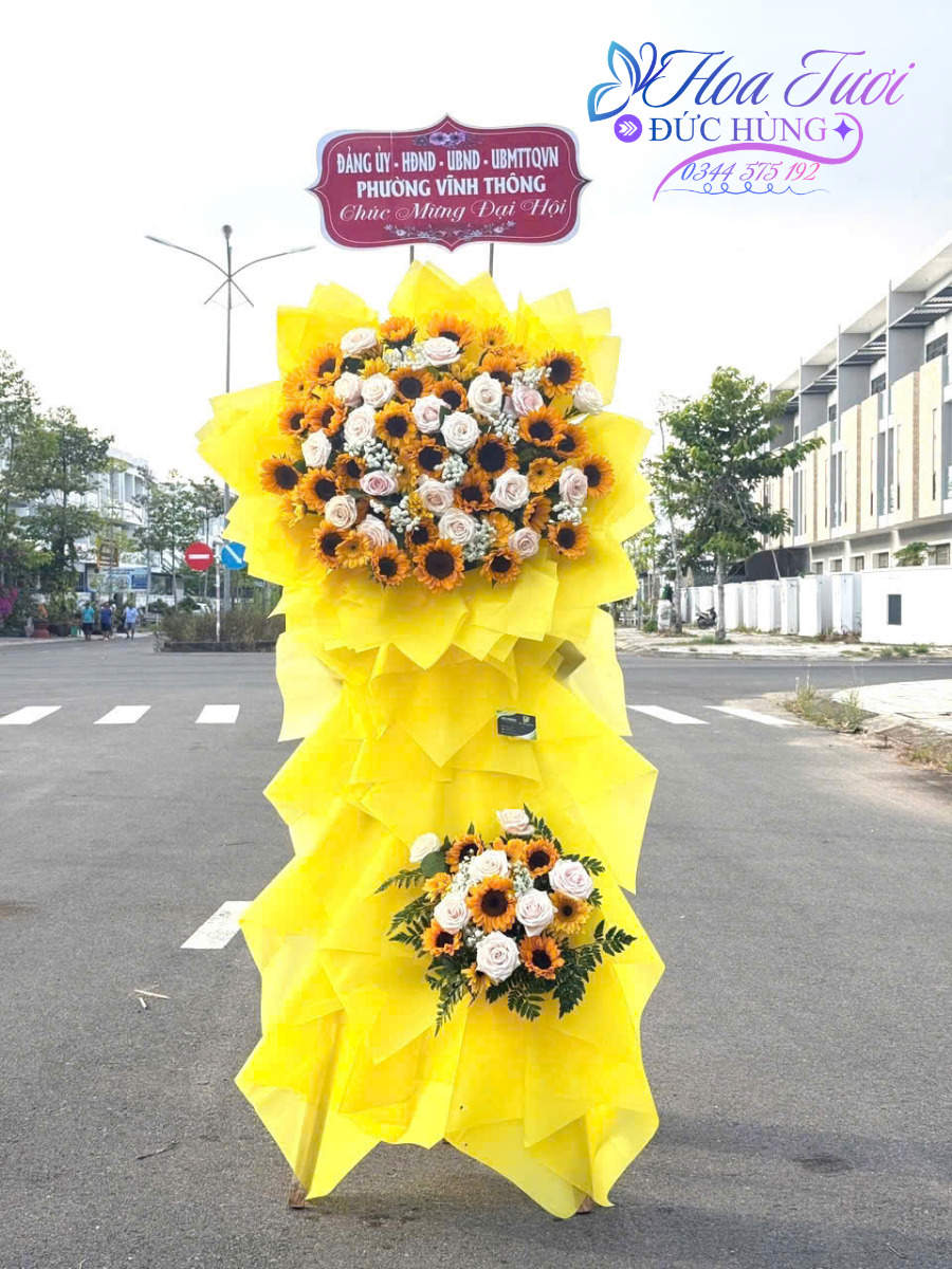 Kệ Khai Trương Hồng Phát